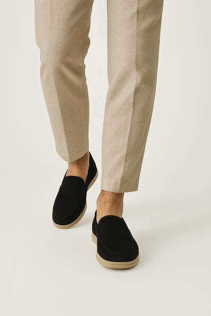 Suede Loafers | Flexible Slip-On Design with Rubber Sole 6