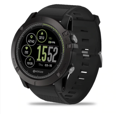 Tactical Fitness Smartwatch | 3D Interface with Waterproof Design 0
