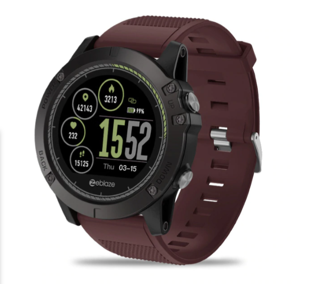 Tactical Fitness Smartwatch | 3D Interface with Waterproof Design 1