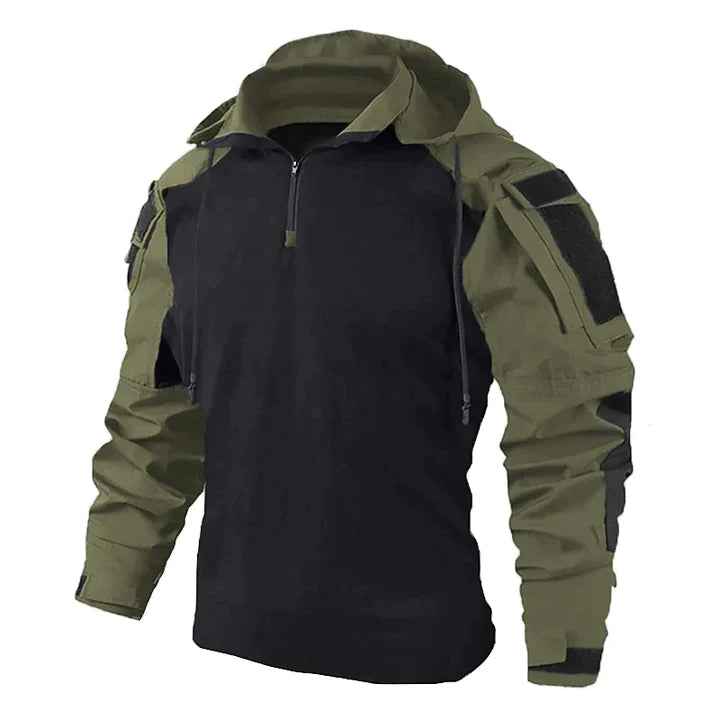 Tactical Men's Jersey | Slim Fit Cotton Blend with Practical Pockets 0
