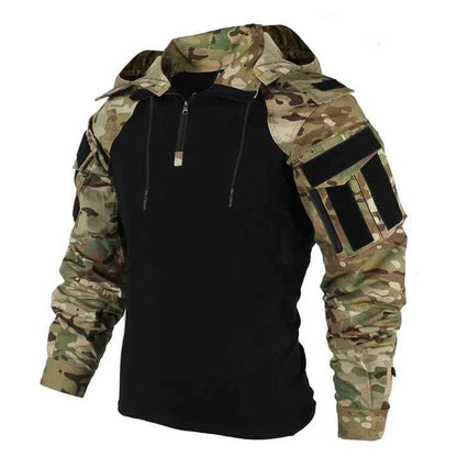 Tactical Men's Jersey | Slim Fit Cotton Blend with Practical Pockets 3