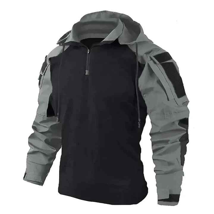 Tactical Men's Jersey | Slim Fit Cotton Blend with Practical Pockets 4