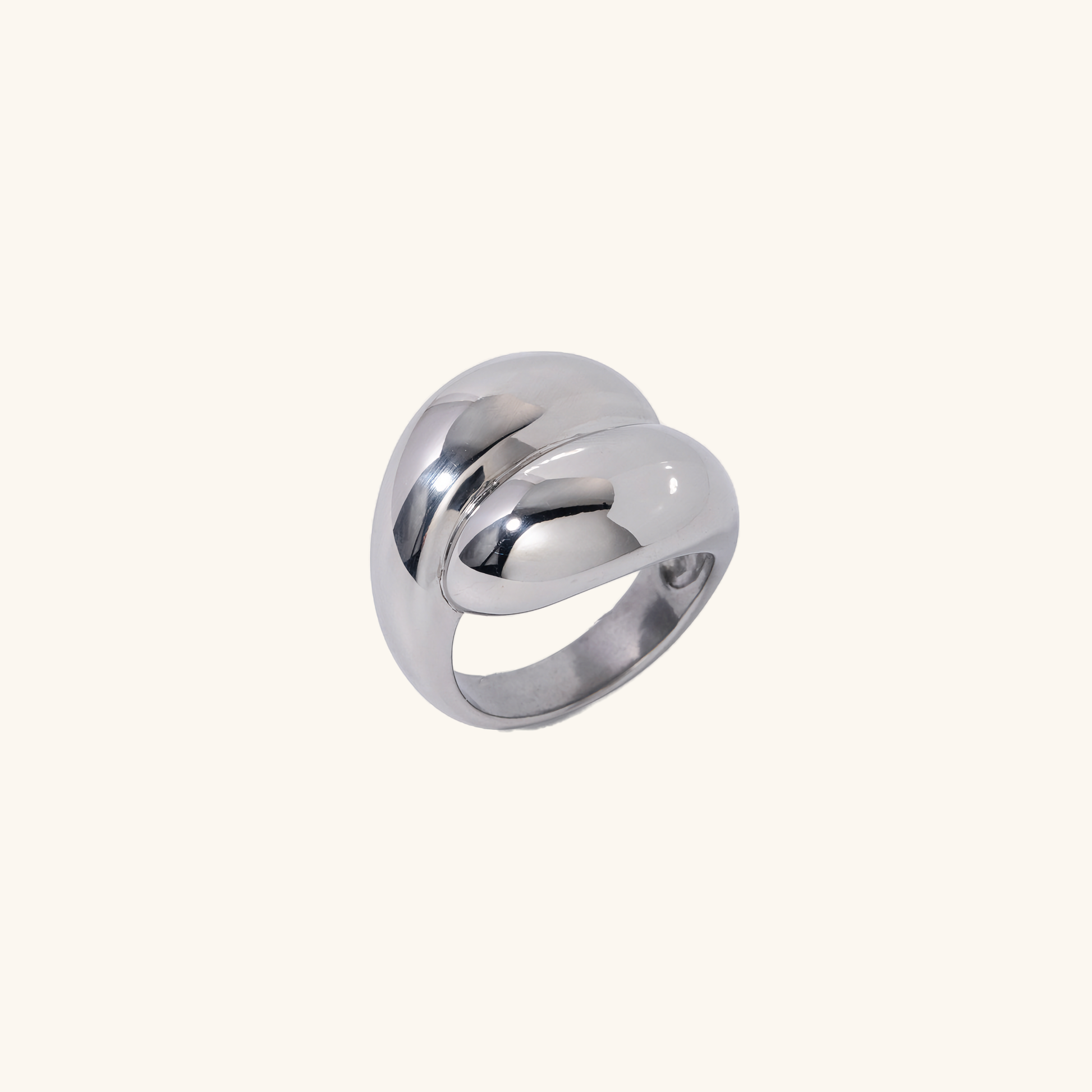 Twisted Band Gold Ring | Ethically Sourced 18k Gold-Plated Design 3