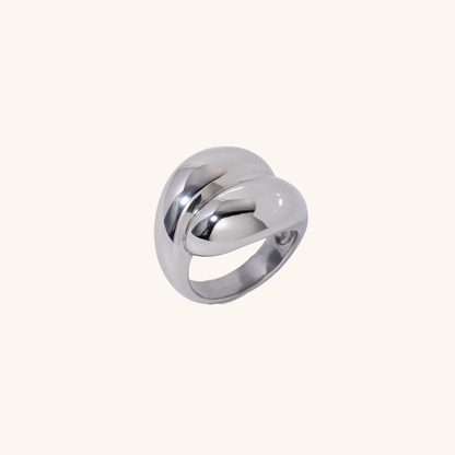 Twisted Band Gold Ring | Ethically Sourced 18k Gold-Plated Design 3