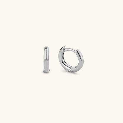 Two-Tone Hoop Earrings | Ethically Sourced Stainless Steel with 18k Gold Finish 7