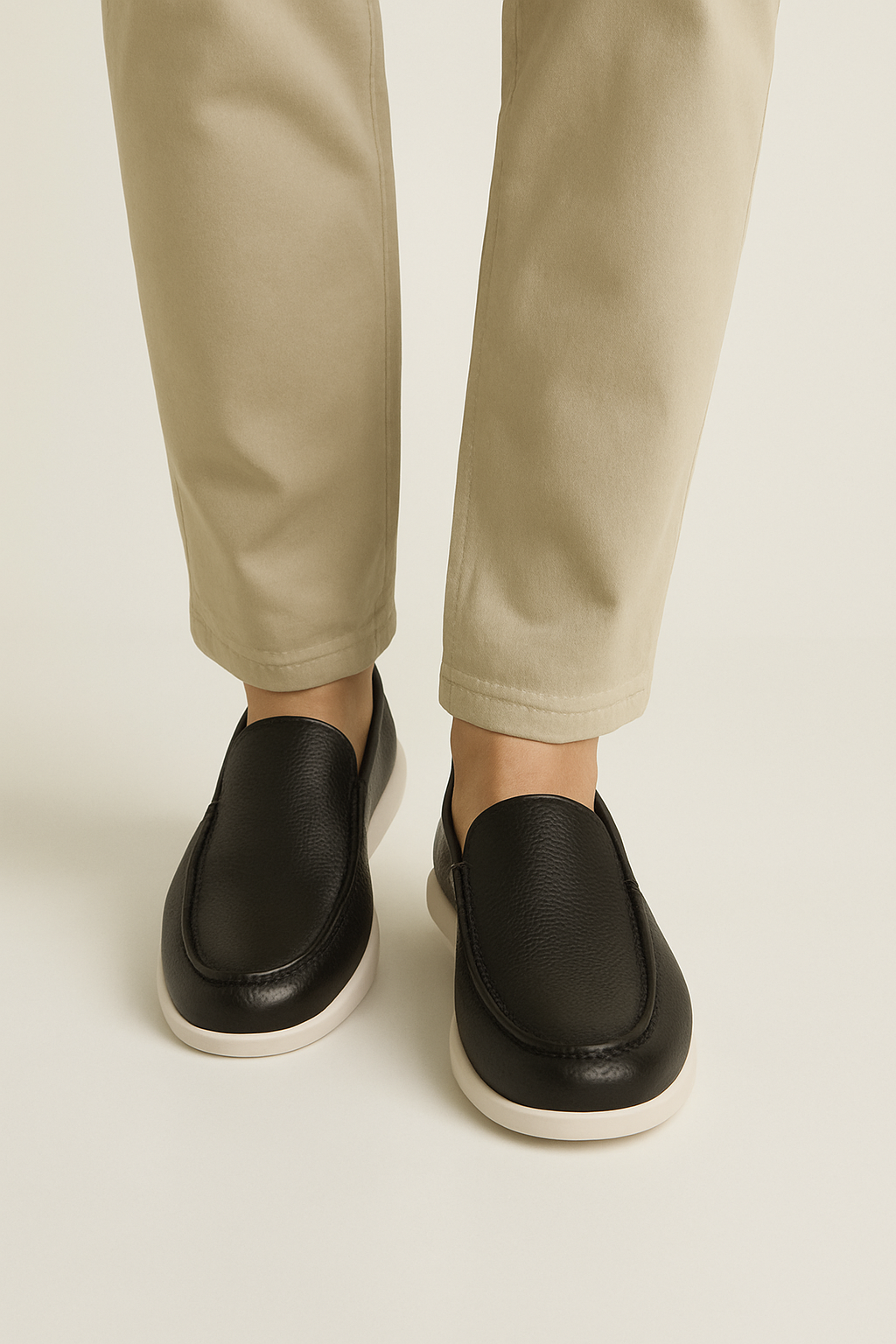 Two-Tone Leather | Stylish Comfort with Flexible Sole 1