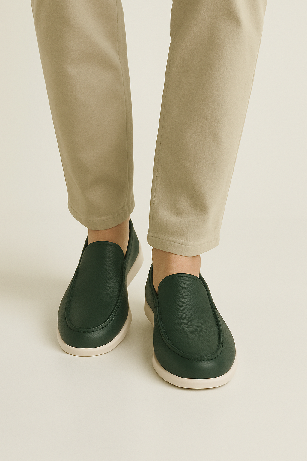Two-Tone Leather | Stylish Comfort with Flexible Sole 2