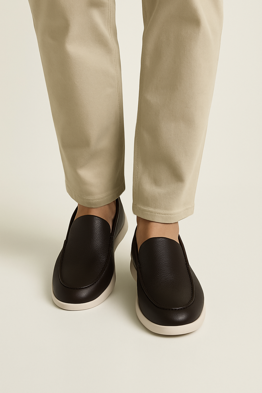 Two-Tone Leather | Stylish Comfort with Flexible Sole 8