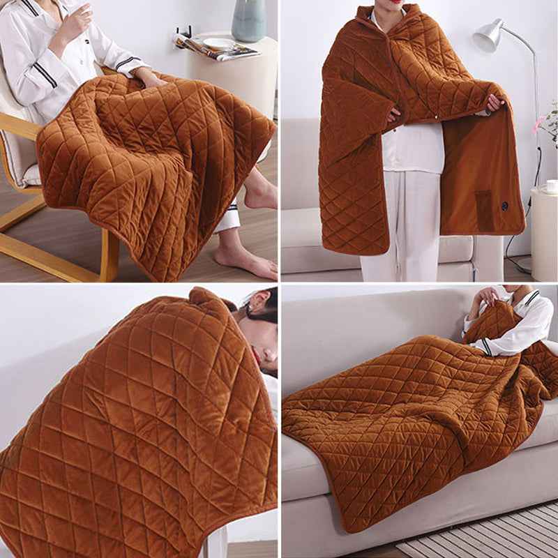 USB Heated Blanket | Portable Electric Throw with Adjustable Heat Levels 2