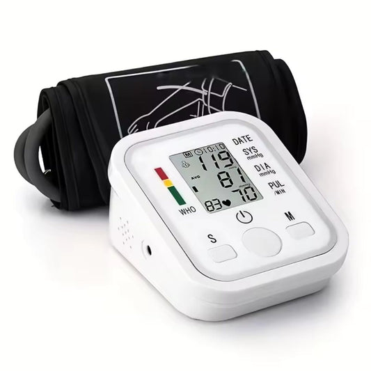 Upper Arm Blood Pressure Monitor | Accurate Readings with LCD Display 0