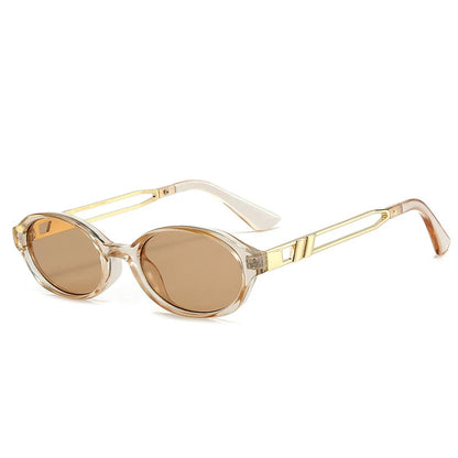 Vintage Oval Sunglasses | Tortoiseshell Frame with High UV Protection 5