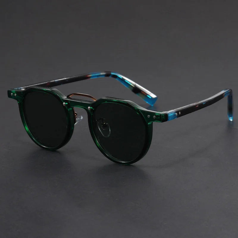 Vintage Round Sunglasses | Lightweight UV400 Polarized Lenses for Maximum Comfort 4