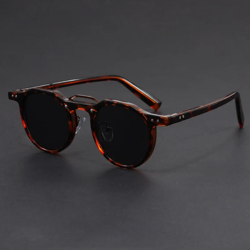 Vintage Round Sunglasses | Lightweight UV400 Polarized Lenses for Maximum Comfort 6