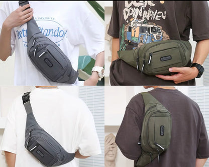 Waist Bag | Water-Repellent Nylon with Adjustable Strap 2