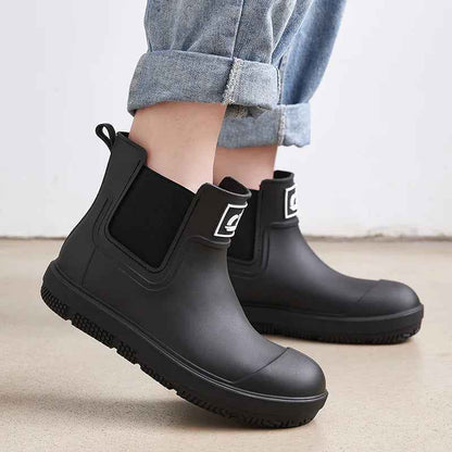 Waterproof Medium-Cylinder Rain Boots | Durable Protection for All Activities 2