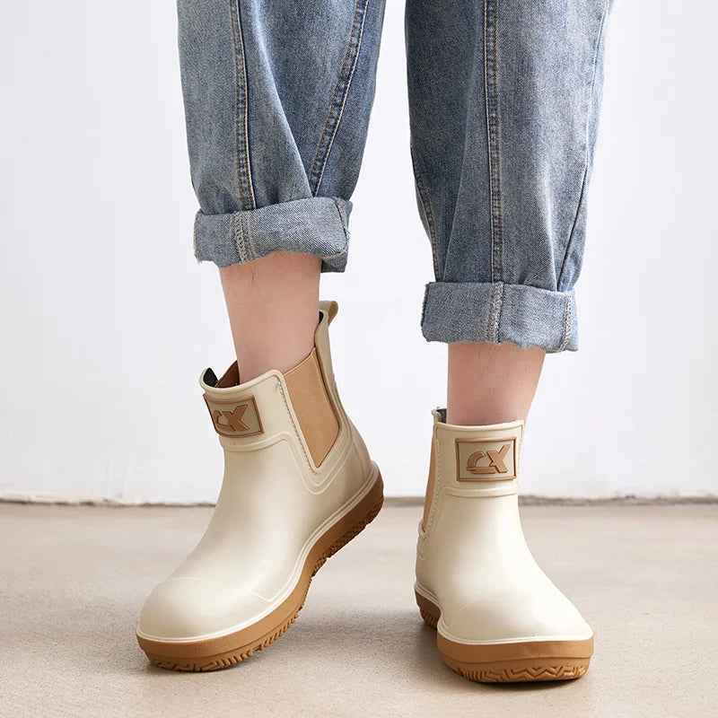 Waterproof Medium-Cylinder Rain Boots | Durable Protection for All Activities 3