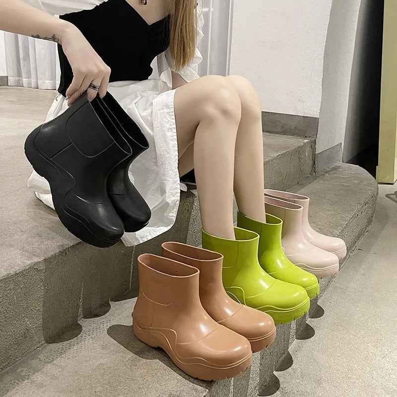 Waterproof Rain Boots Women | Anti-Slip Comfort for All Weather 3