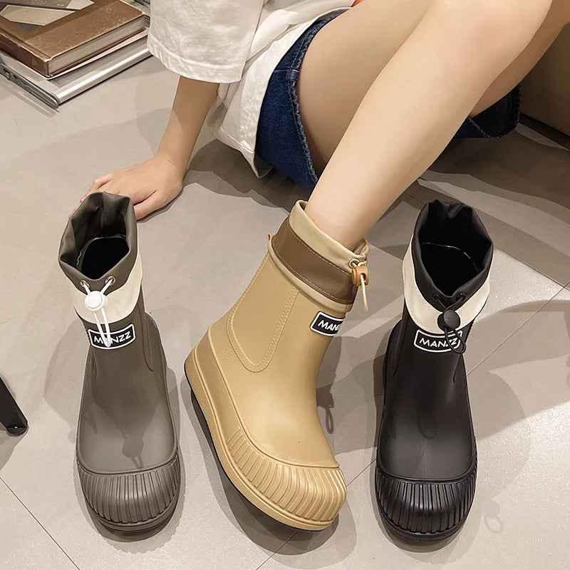 Waterproof Rain Boots Women | Comfortable Waterproof Rubber Design 2