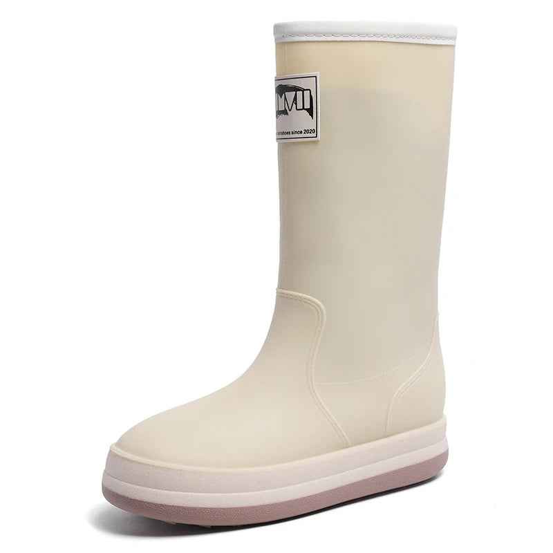 Waterproof Rain Boots Women | Durable Anti-Slip Rubber Design 0