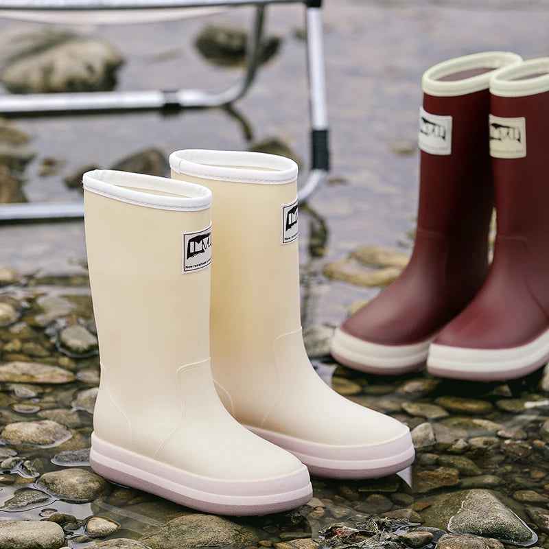 Waterproof Rain Boots Women | Durable Anti-Slip Rubber Design 3