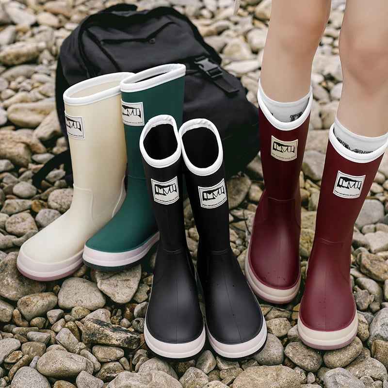 Waterproof Rain Boots Women | Durable Anti-Slip Rubber Design 6