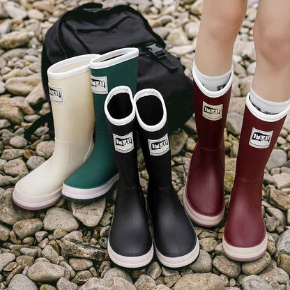 Waterproof Rain Boots Women | Durable Anti-Slip Rubber Design 6