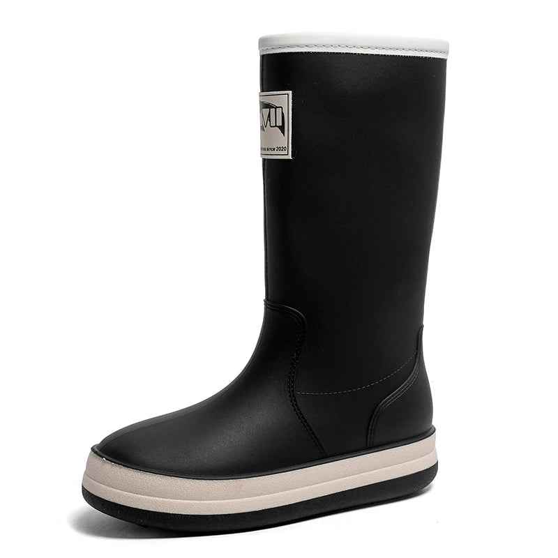 Waterproof Rain Boots Women | Durable Anti-Slip Rubber Design 8