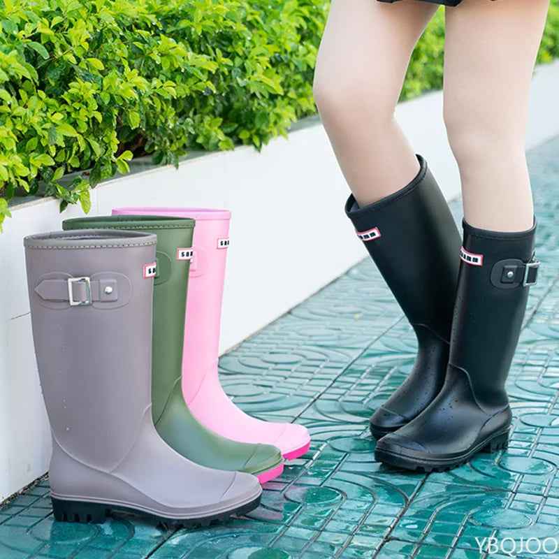 Waterproof Rain Boots | Durable Rubber with Faux Fur Lining for Comfort 5