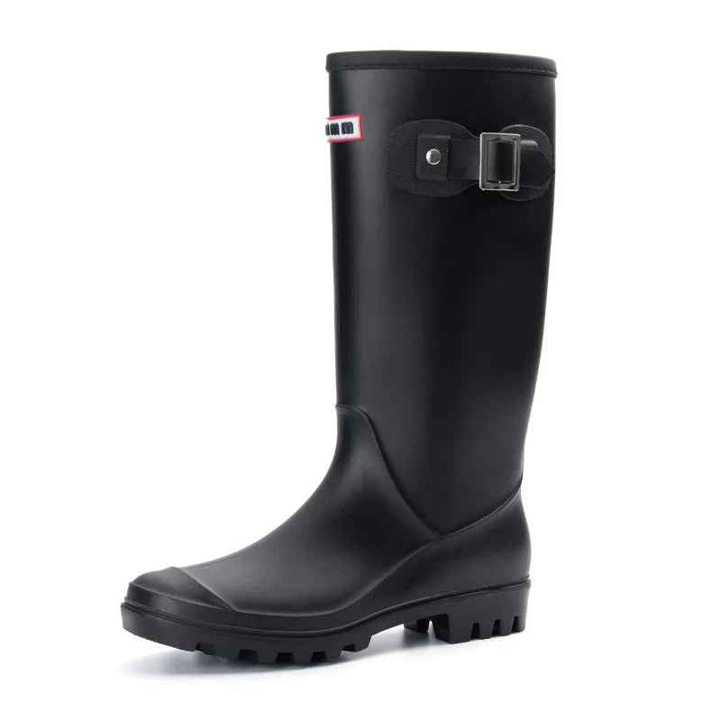 Waterproof Rain Boots | Durable Rubber with Faux Fur Lining for Comfort 6