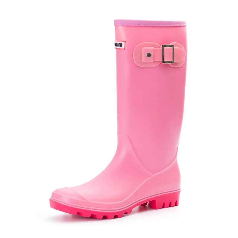 Waterproof Rain Boots | Durable Rubber with Faux Fur Lining for Comfort 8