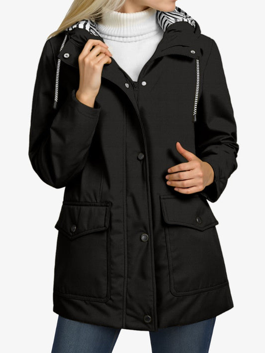 Waterproof Rain Jacket | Lightweight Windproof Design with Adjustable Hood 0