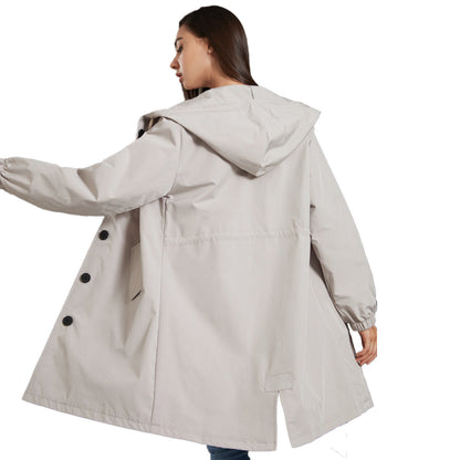 Waterproof Raincoat | Lightweight Hooded Windbreaker for Women 2