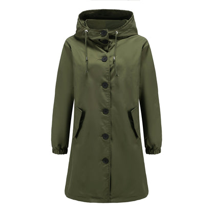 Waterproof Raincoat | Lightweight Hooded Windbreaker for Women 3