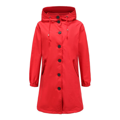 Waterproof Raincoat | Lightweight Hooded Windbreaker for Women 7