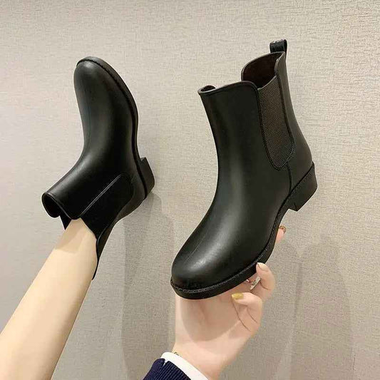 Waterproof Slip-On Rain Boots | Comfortable Anti-Slip Design for Women 0