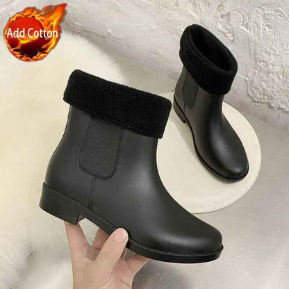 Waterproof Slip-On Rain Boots | Comfortable Anti-Slip Design for Women 6