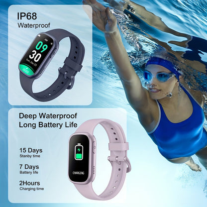 Waterproof Smart Watch | 7-Day Battery Life with Fast Charging 2