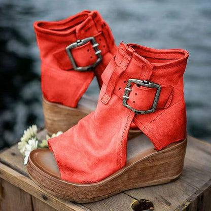 Wedge Sandals for Women | Orthopedic Support with Chic Boho Design 1
