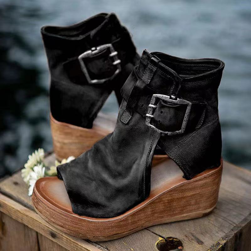 Wedge Sandals for Women | Orthopedic Support with Chic Boho Design 2