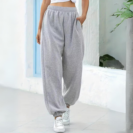Wide Leg Joggers | Comfortable High-Waisted Design for Women 0