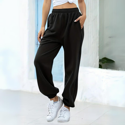 Wide Leg Joggers | Comfortable High-Waisted Design for Women 1