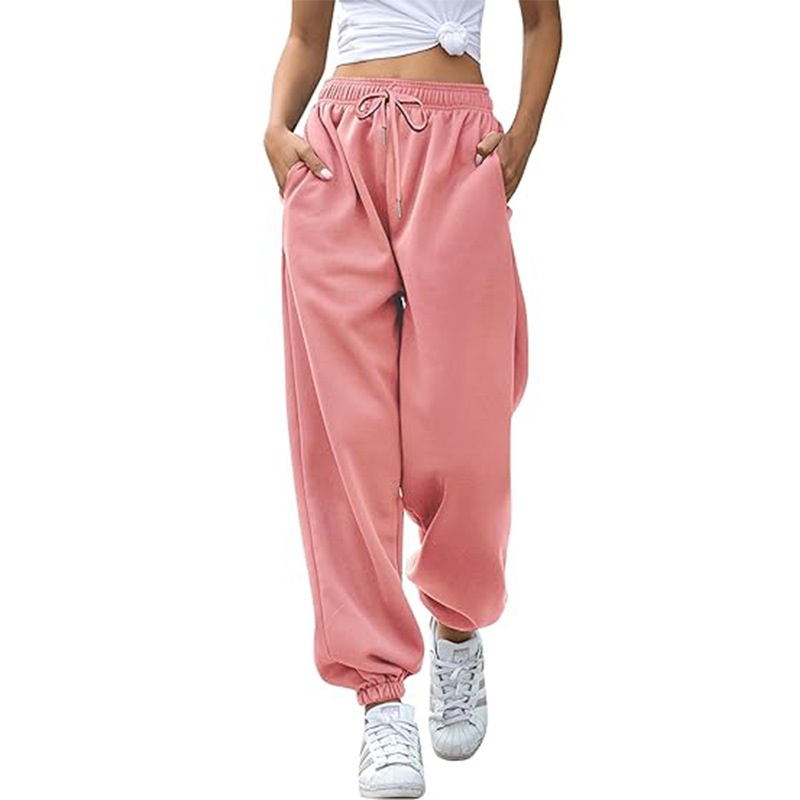 Wide Leg Joggers | Comfortable High-Waisted Design for Women 4