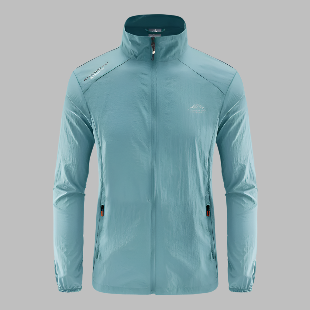 Windproof Sport Jacket | Lightweight Polyester for Comfort and Style 0