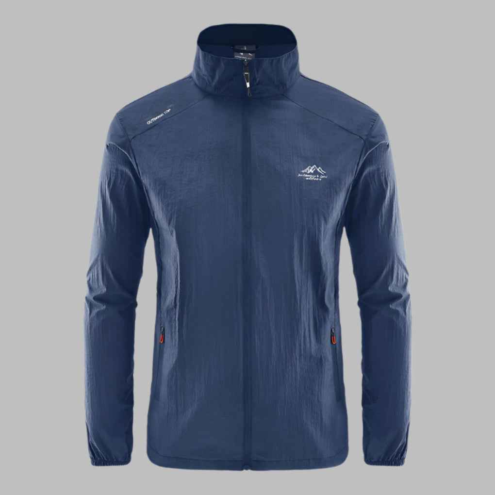 Windproof Sport Jacket | Lightweight Polyester for Comfort and Style 1