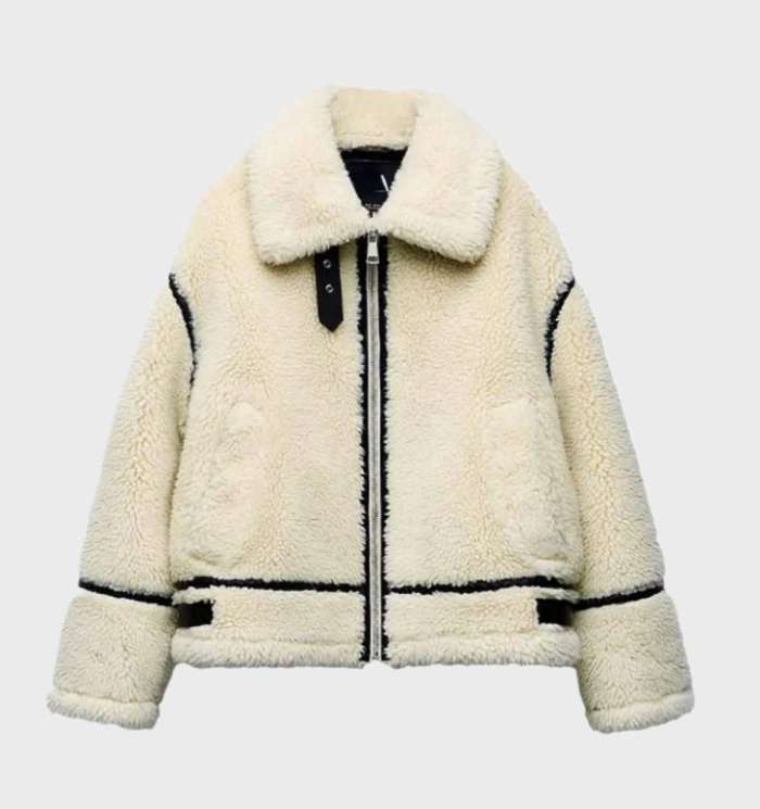 Womens Fleece Jacket | Soft Oversized Design with Zip Closure for Comfort 2