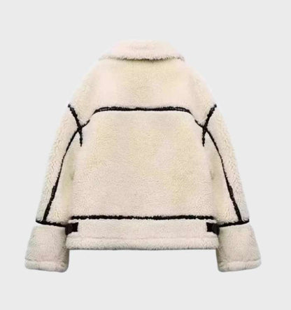 Womens Fleece Jacket | Soft Oversized Design with Zip Closure for Comfort 3