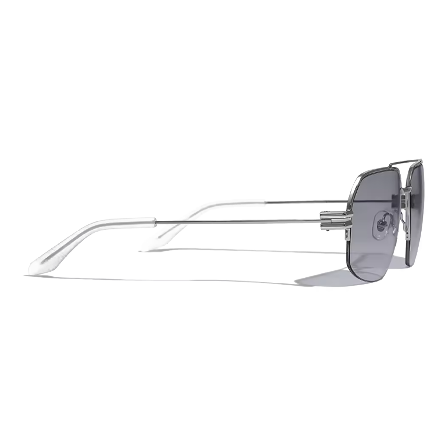 Lunettes de soleil aviateur noires audacieuses