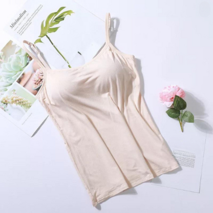 Tank Top with Built-in Bra