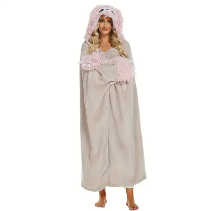 Coperta Indossabile Accogliente a Forma di Bradipo