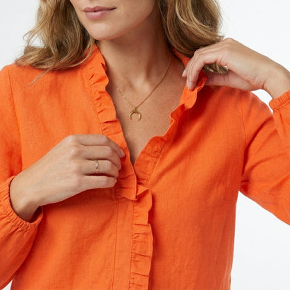 Elegant Ruched Blouse | Sophisticated Plus Size Chic - View 3